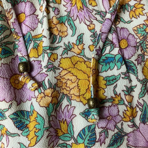 ARNHEM 'Stella' Multicolored Floral Off The Shoulder Play Dress Size 8 RRP $179 - Picture 8 of 16